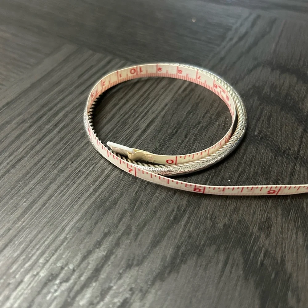 David Yurman Sterling Silver Bangle Cable Bracelet - Picture 8 of 8